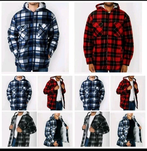Padded lumberjack hooded - padded,