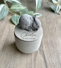 Personalised Rabbit Urn /