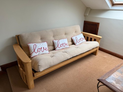 Futon oke seater double sofa - seater,