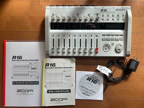 Zoom r16 portable multitrack - zoom,