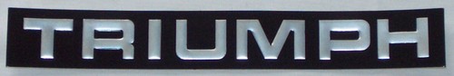 Triumph badge insert for - badge,