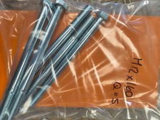 M12 X 160mm Bolts Pack Of 5