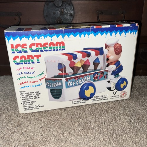 New vintage ice - man, car