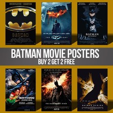 Batman All Movie Film Posters