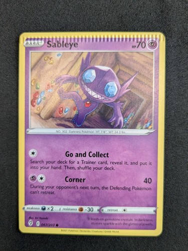 Crimp error sableye - crimp,