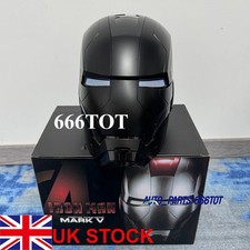 Iron Man Full Black MK5 Helmet