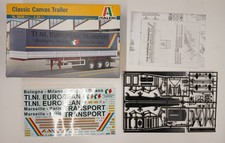 ITALERI 1/24 3908 CLASSIC CANVAS TRAILER (INCOMPLETE)