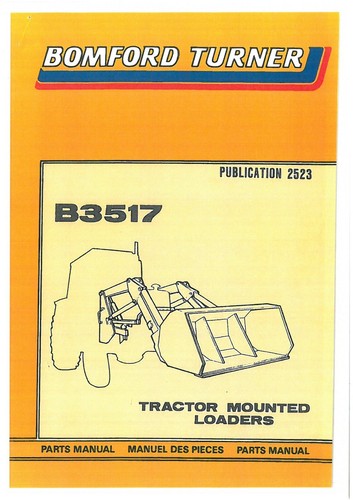 Bomford turner loader b3517 - turner,