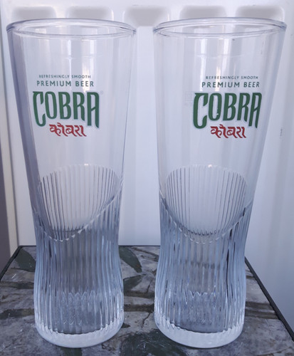 Cobra beer glass half - cobra, pint