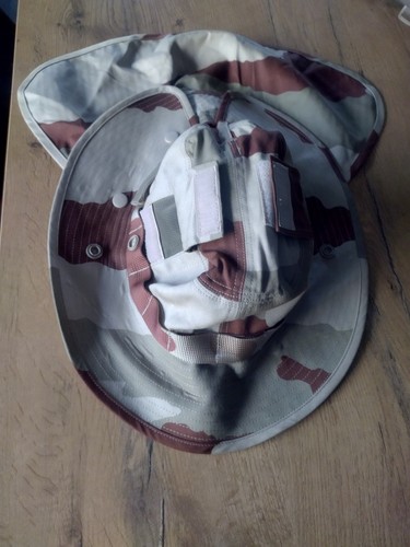 Sand camouflage bush hat - camouflage, new