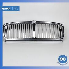 86-94 Jaguar XJ40 XJ6 Radiator Hood Grille Grill Assembly w/ Emblem Chrome OEM