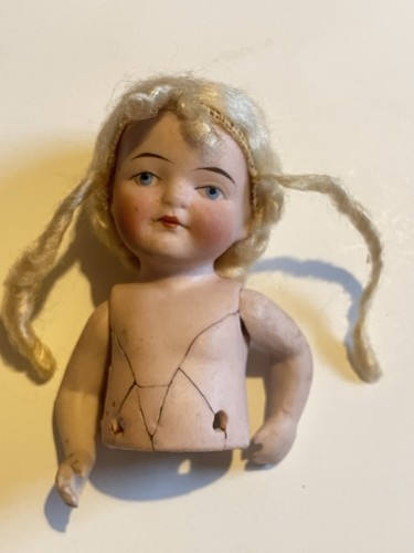 Antique german half - antique, doll