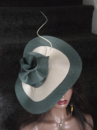 Elegant beige and emerald - and,