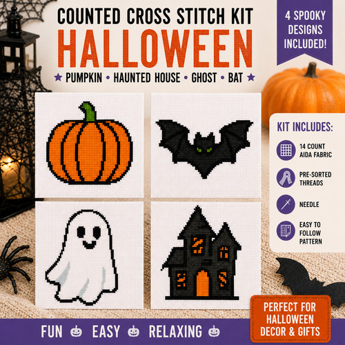 Counted cross stitch - stitch, kit
