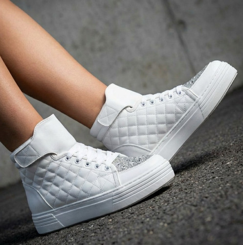 Womens wedge trainers ladies - womens,