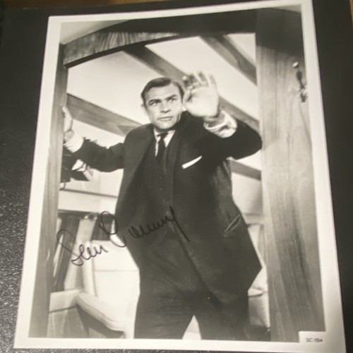 Sean connery signed james bond - sean,