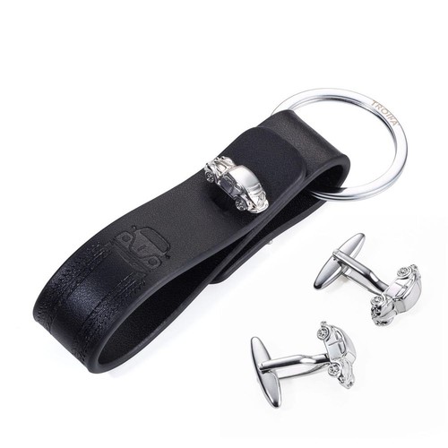 Beetle keyring cufflinks - vw,