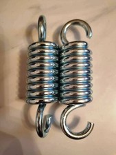 Hanging springs PAIR 2-3 seat Garden Swing hammock 12cm long S Inline hooks