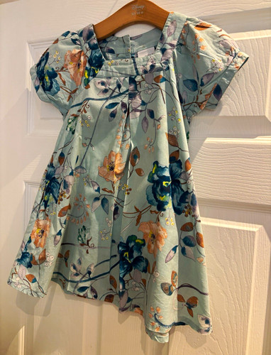 Next girls light blue floral - next,