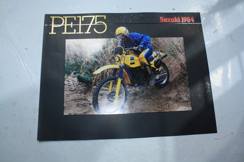 Nos 1984 suzuki pe175 brochure - nos,