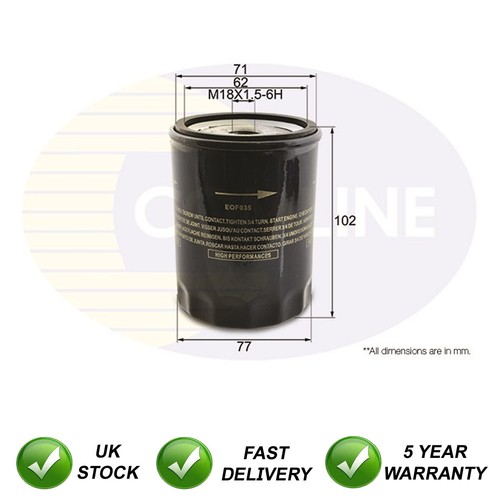Oil filter sjr fits vauxhall - filter,