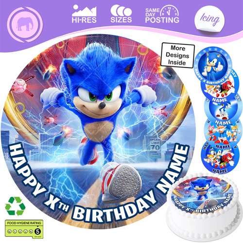 Sonic the hedgehog - the, cake