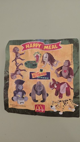 Tarzan plush toys mcdonald - plush, mcdonald's