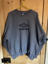 Vintage 1990s Umbro Pro Training Drill Sweatshirt Large