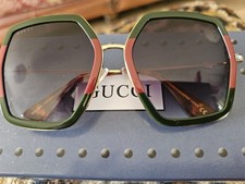 Gucci  GG0106S Gold Green Red