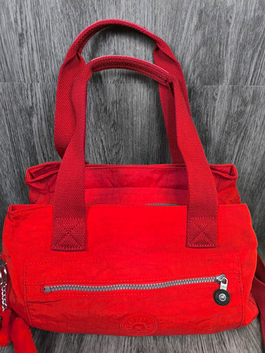 Kipling red orange shoulder - red,