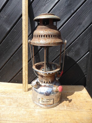 Vintage anchor paraffin lamp - paraffin,