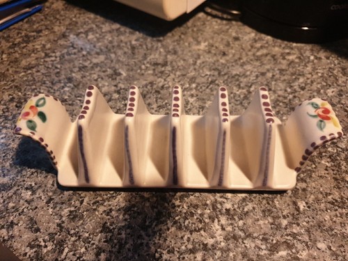 Vintage poole pottery toast - pottery,