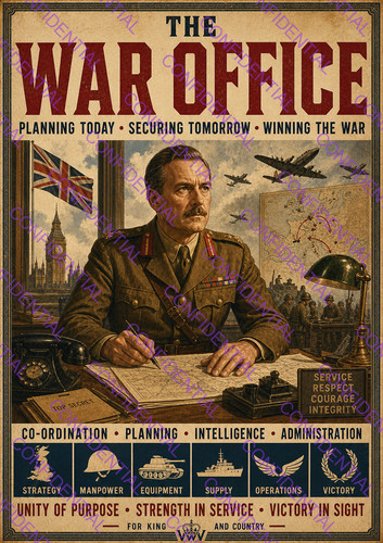 War office ww2 churchill - office,