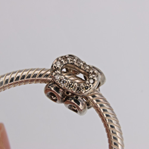 Pandora sterling silver circle - pandora,
