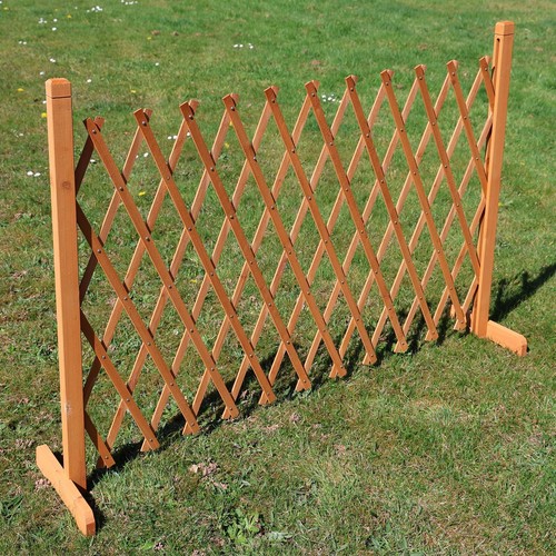 Expandable wooden garden - expandable, fence