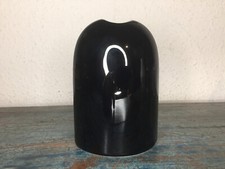 Chic Modern Table Vase 14cm Black Buds Flowers Vase Small Opening 2cm