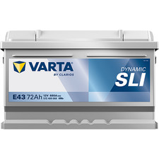 VARTA E43 100 type Battery Vauxhall Astra J 2.0 CDTi 160 MK 6 (2009-2016)