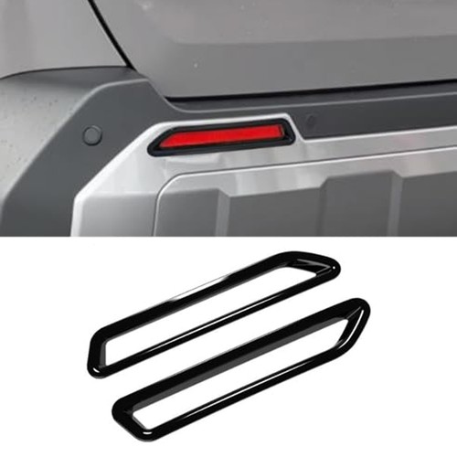 Glossy black rear fog - rear, light
