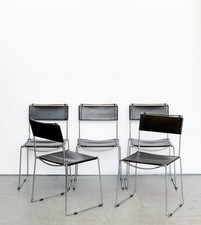 Giandomenico Belotti Dining Chairs for Alias I Set of 5