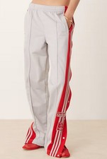 ADIDAS ORIGINALS ADIBREAK SNAP BUTTON GREY TRACKPANTS POPPER UK S,M,L LAST 3