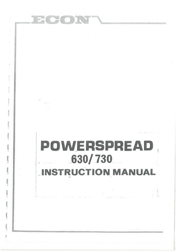 Econ powerspreader manure - econ,