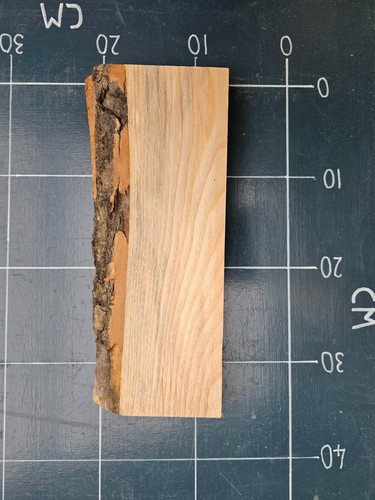 Kiln dried planed ash slab - kiln,