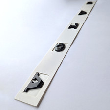 Premium Gloss Black Rear Badge