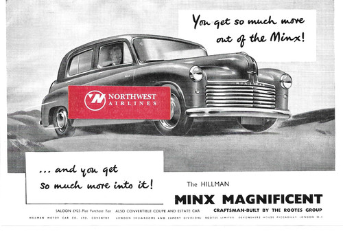 Hillman minx sedan door for - minx,
