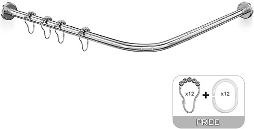 Shower curtain rail tension - rail,