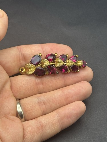 Antique victorian garnet - victorian,