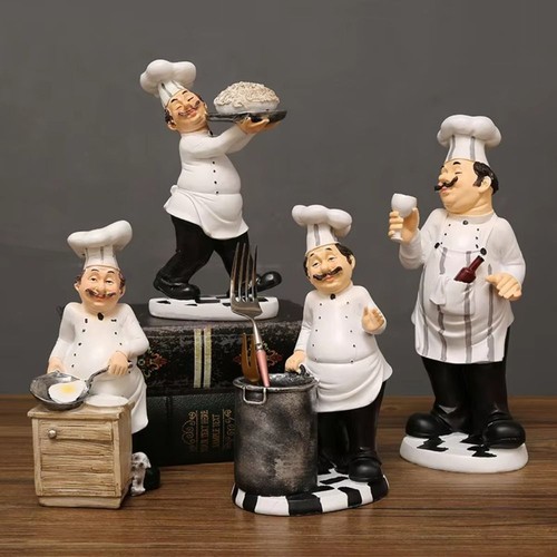Chef figurine restaurant - figurine,
