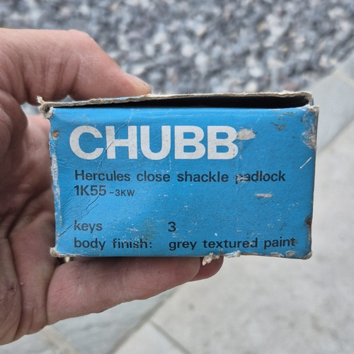 Chubb padlock hercules - chubb, padlock,