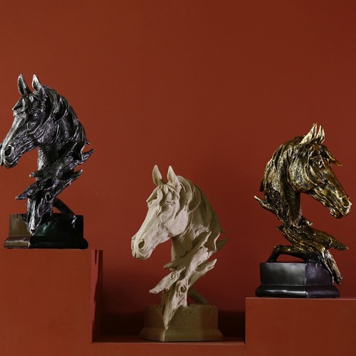 Horse ornaments for the home - ornaments,