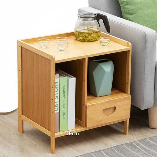 End table with shelves - with, and